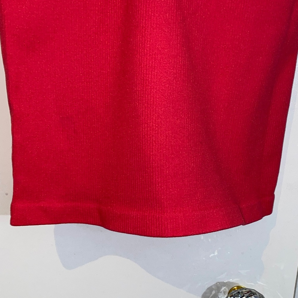 Coral Ruffled Women's Tank Top - Picture 4 of 13